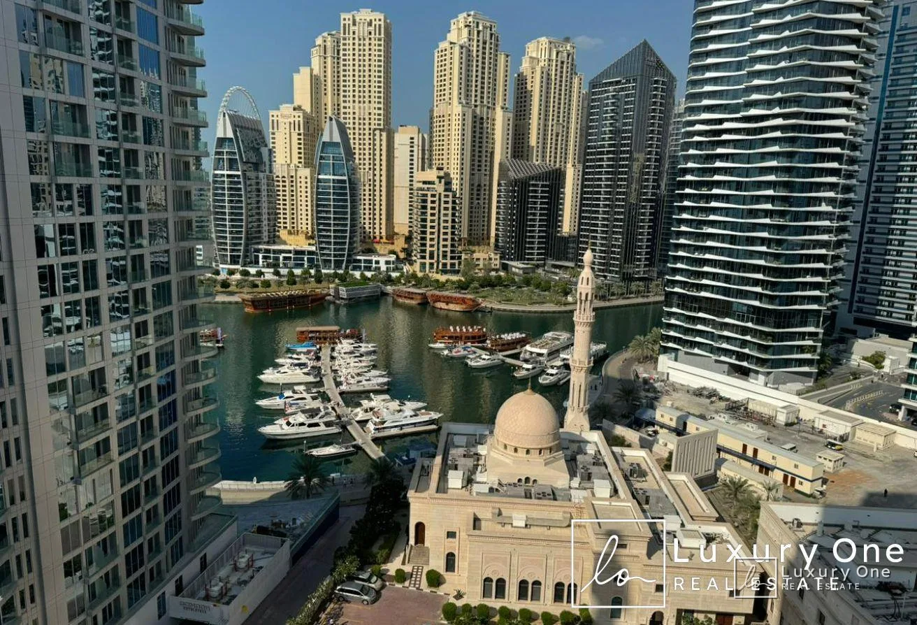 Marina View 1BR | Furnished Apartment | Vacant