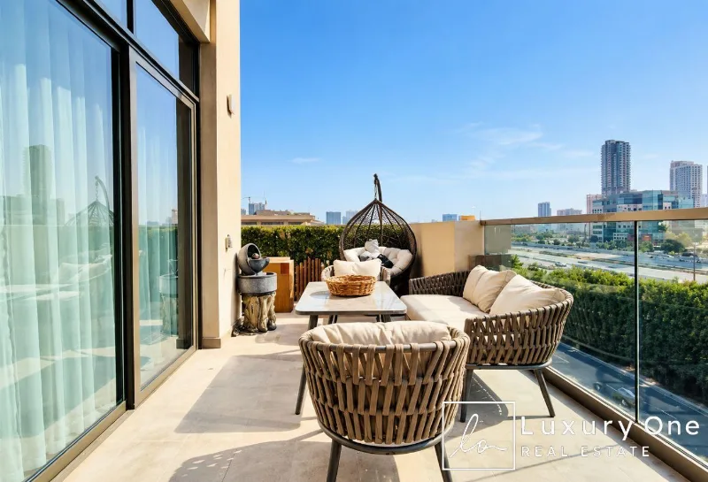 Furnished 2BR | Vacant | City View Terrace photo 3